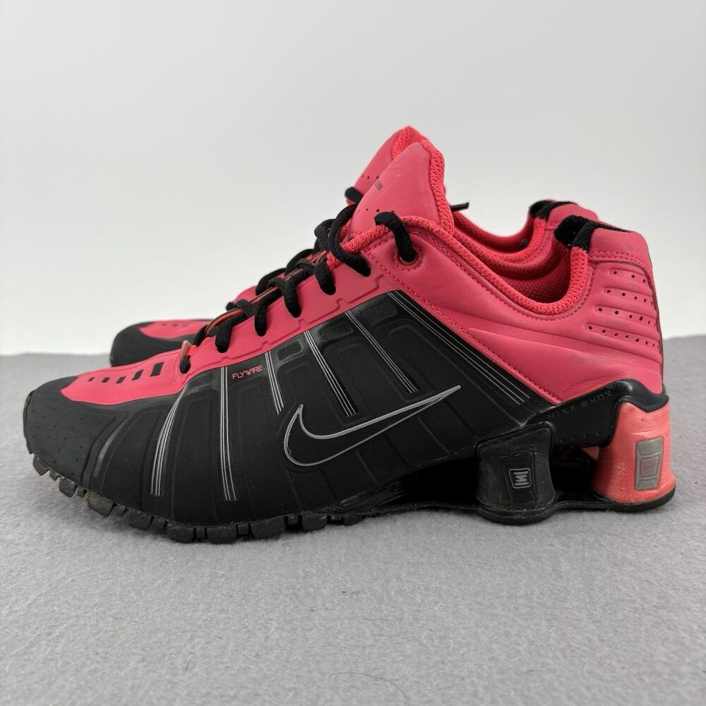 Nike Shox O'Leven Low Black Pink Womens 7.5 429868-004 Shoes Sneakers 2011